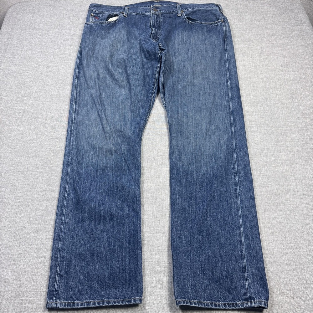 Polo Ralph‎ Lauren Hampton Straight Jeans Mens 40x32 Blue Medium Wash Denim